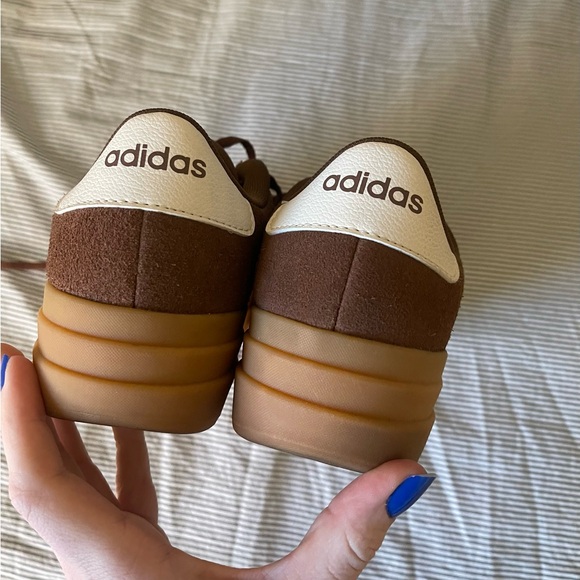 adidas VL court bold sneaker brown suede - Picture 7 of 11